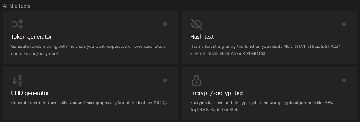 IT-Tools utility examples